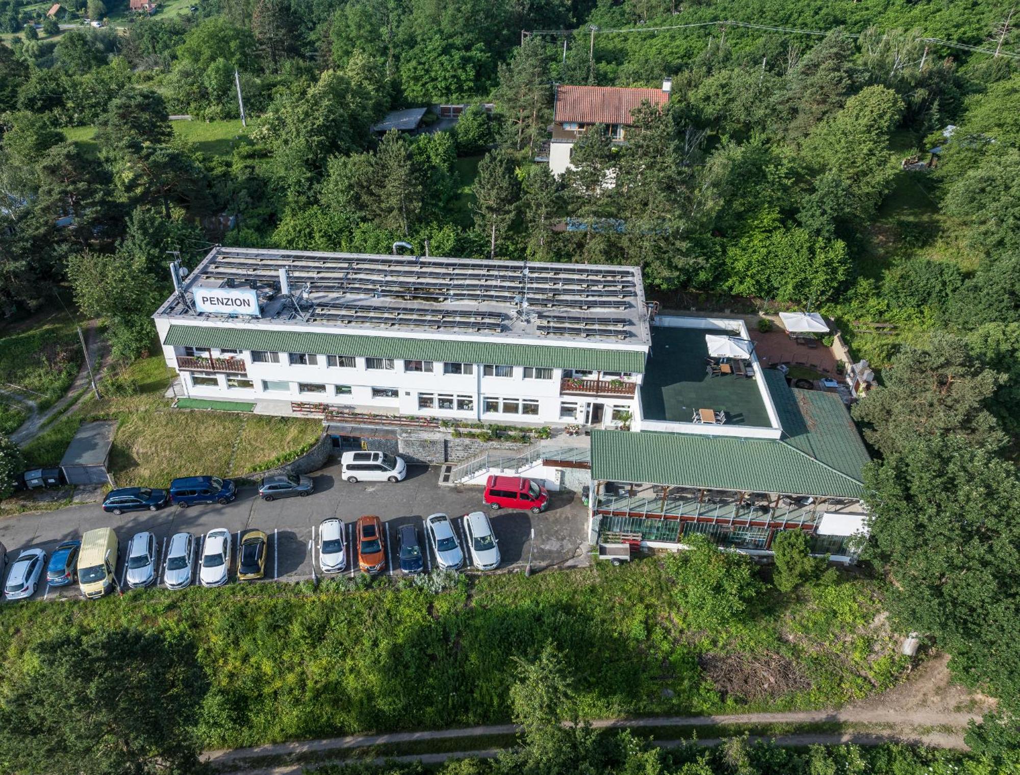 Penzion Kozi Horka U Brnenske Prehrady Brno Bagian luar foto